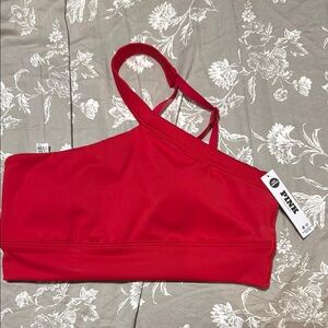 PINK Victoria's Secret Vibrant Red Sports Bra